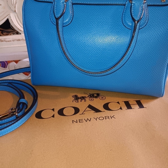BEAUTIFUL! COACH MINI BENNETT SATCHEL/CROSSBODY - Picture 2 of 5